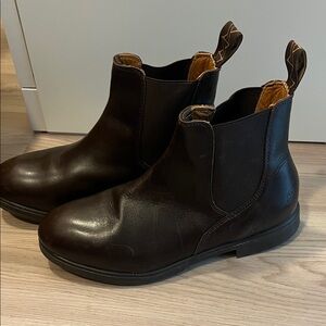 Xena work boots, steel toe, oil and slip resistant women’s brown